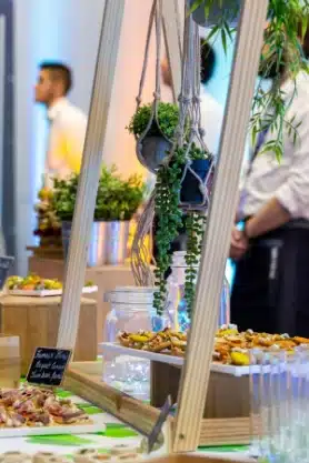 Cocktail dînatoire organisé par un traiteur à Troyes